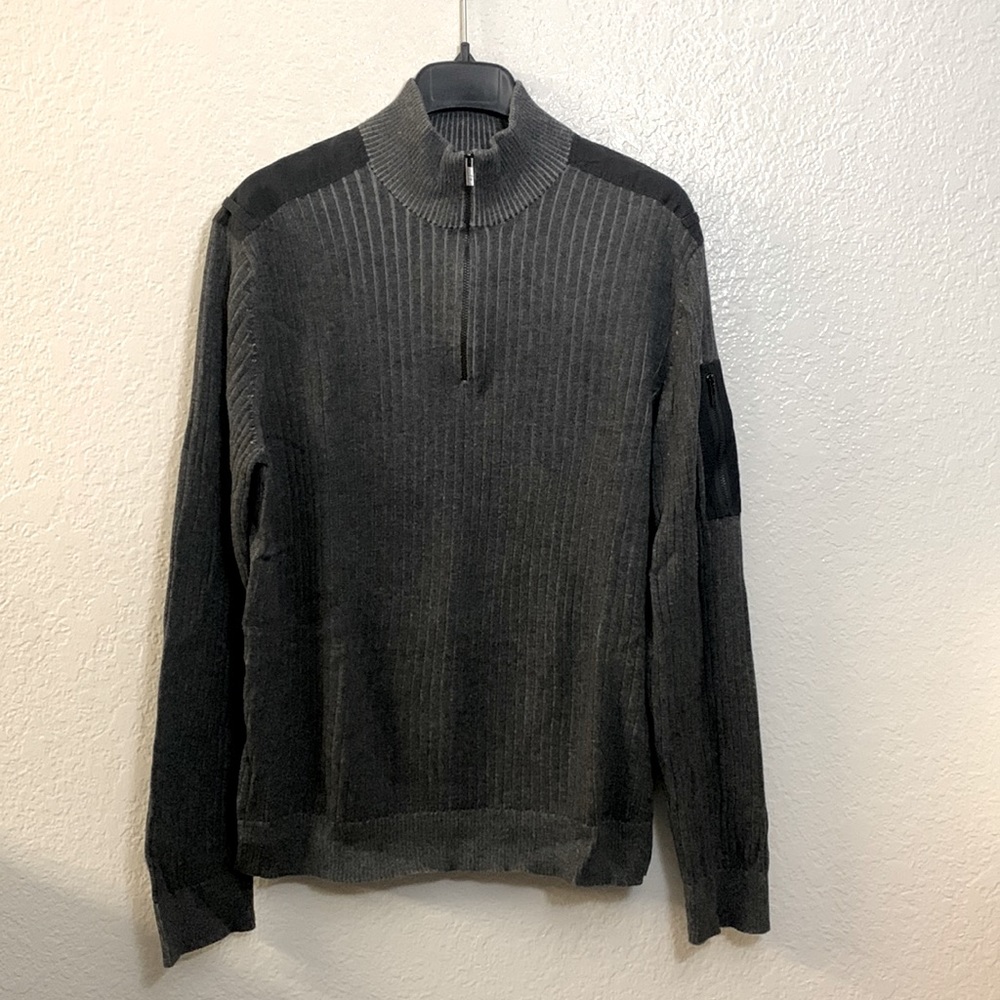 CALVIN KLEIN JEANS Mock Neck, Knit Sweater/Preowned